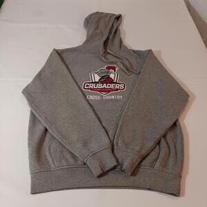 Augusta Sportswear CRUSADERS Men’s Gray Cotton Blend Hoodie Sweatshirt Sz Medium